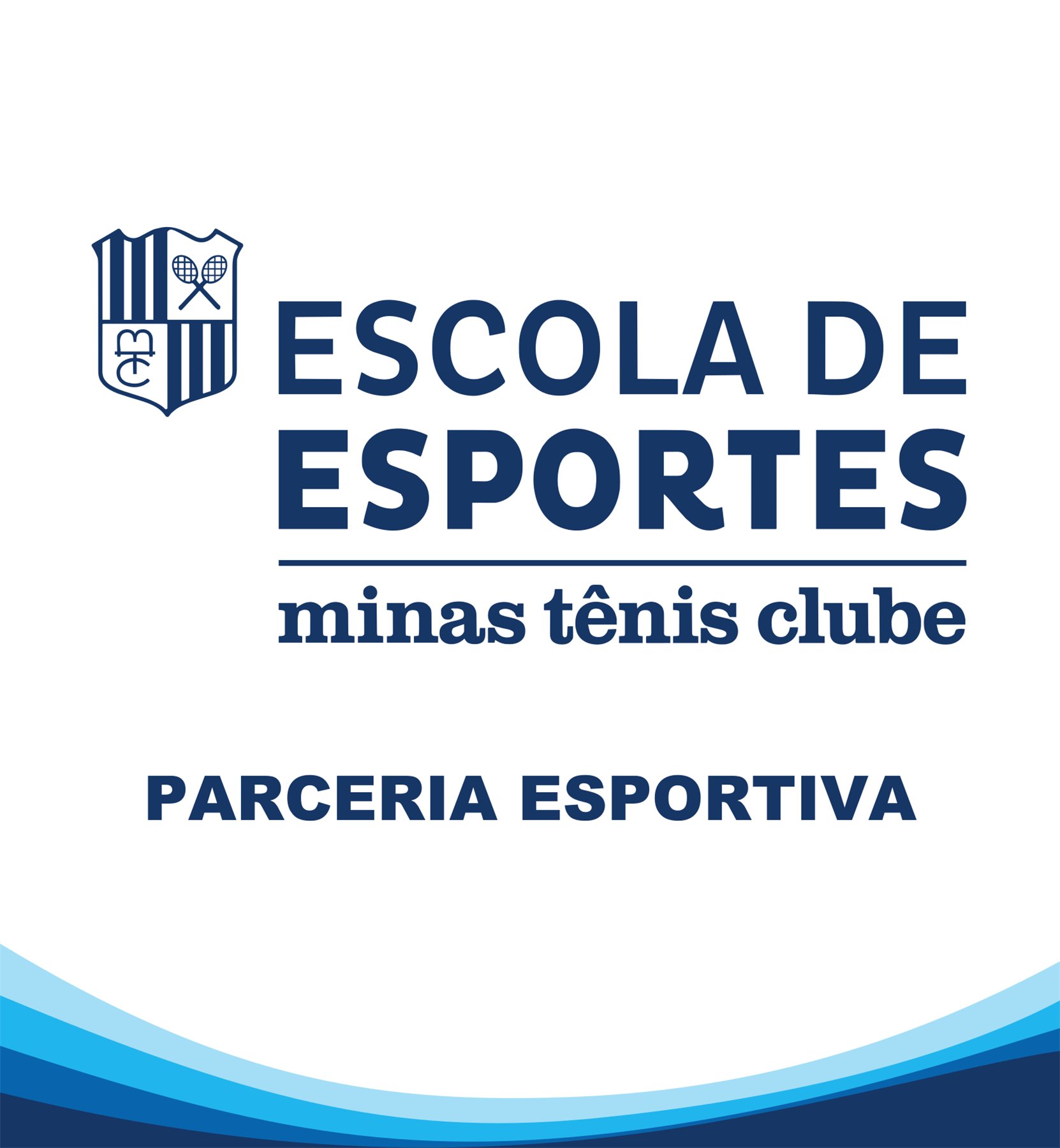 Placa Escola de Esportes Minas Tênis Clube: Parceria esportiva